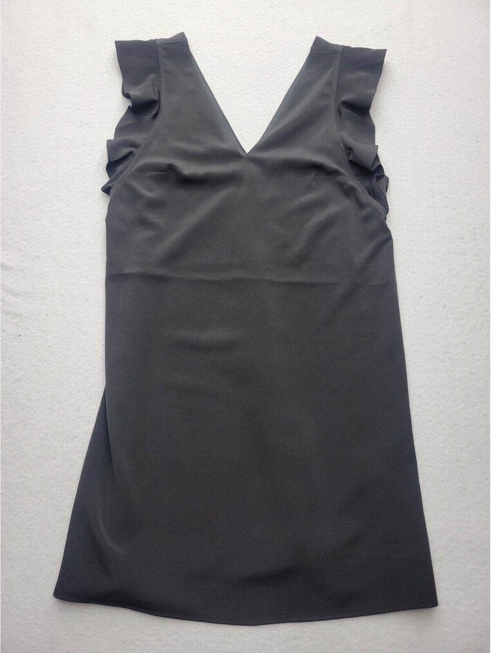 Express Women's Dress Small Black Sack Mini Sleeveless Solid Casual Party